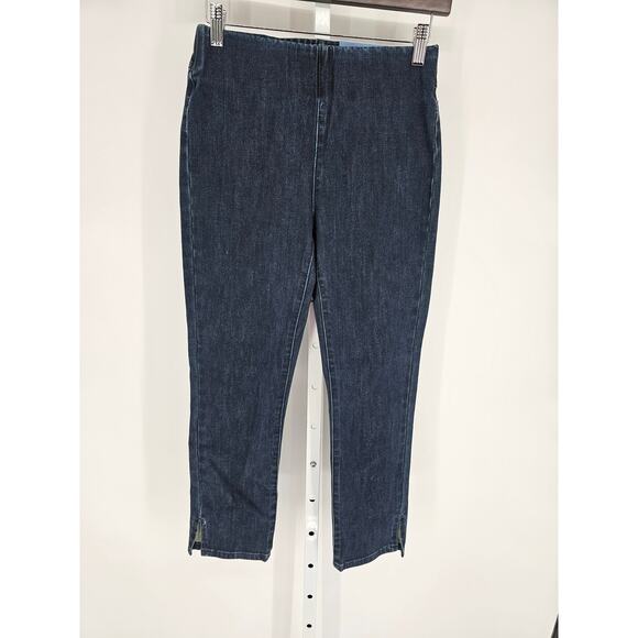 Soft Surroundings Womens Sz XS The Ultimate Cropped Legging Blue Jeans NEW - Picture 1 of 4
